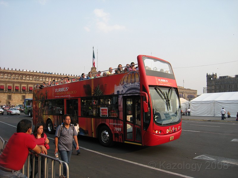 Mexico Pyramids - Mexico City 2009 1345.jpg - A trip to the Teotihuacan area of Mexico to visit the pyramids. A vast complex and a great climb to the top. This was followed by lunch in a cave, then a visit to the historical center of Mexico City. March 2009.